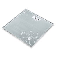 Beurer Glass Bathroom Scale GS 10, glitter, shallow...