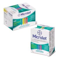 Bayer MICROLET® lancets, colored, soft,...