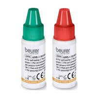 Control Solution for glucometers from Beurer each 2x 4 ml bottles