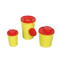 Ampri cannula disposal box, launching container with lid,...