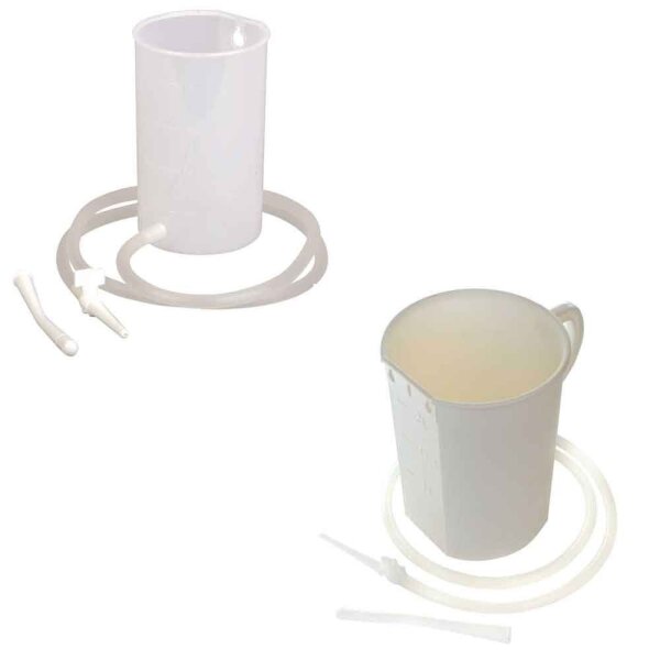 Behrend Irrigator set, beaker, graduated, made of PP, 1 or 2 L