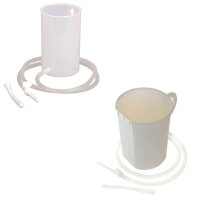 Behrend Irrigator set, beaker, graduated, made of PP, 1...