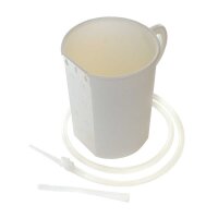 Behrend Irrigator set, beaker, graduated, made of PP, 1...