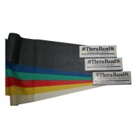 Thera-Band, exercise band, 100% Latex, 45,5m / 5,5m, colors