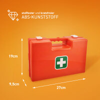 First Aid Kit, empty, 27 x 19 x 9,5 cm