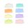 Euronda Monoart Mouth Guard, rubber band, 3 layers, 50 items