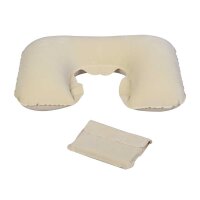 Behrend crescent-shaped cushion, inflatable, case, different colors