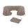 Behrend crescent-shaped cushion, inflatable, case, different colors