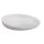 Behrend plate with raised edge, non-slip, rubber feet, ABS / Melamine