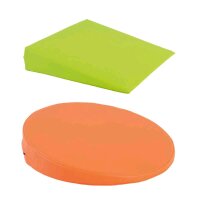 Pader Wedged Seat Cushion with Synthetic Leather Cover,...