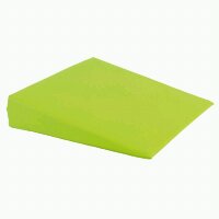 Pader Wedged Seat Cushion with Synthetic Leather Cover, round/ square