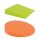 Pader Wedged Seat Cushion with Synthetic Leather Cover, round/ square