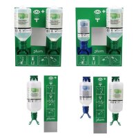 Plum eye wash o. Emergency Station, Wall station with 1...