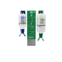 Plum eye wash o. Emergency Station, Wall station with 1...