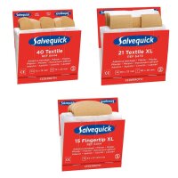 Cederroth Salvequick Plaster-Strips Refill instant patch...