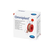 Omniplast Fixation Plaster made of mesh fabric, 9,2 m, 5 rolls