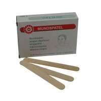 Noba tongue depressors, polished wood for children 114x14...