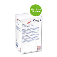 MaiMed gauze compress, non-sterile, X-ray, 12/16-fold, 100pcs