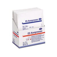 Hartmann ES compresses, gauze swabs, sterile, 8 times, 10...