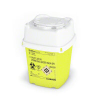 B.Braun Medibox® disposal container, yellow/white, diff. sizes