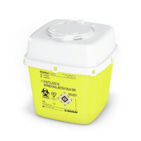 B.Braun Medibox® disposal container, yellow/white, diff. sizes