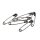 NOBA safety pin, stainless steel, diff. Sizes / variants, 12 items