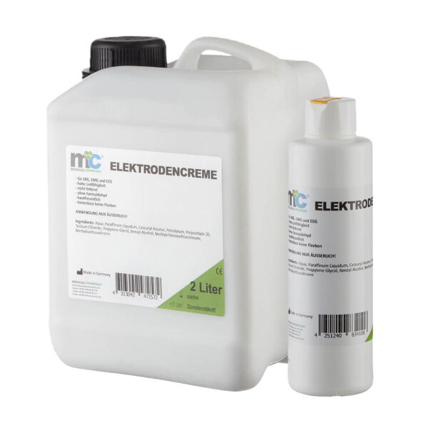 Electrode Cream for ECG, EMG and EEG
