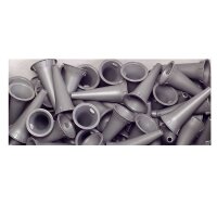 Luxamed Disposable Ear Funnels 10 x 100 pcs, 2 sizes, grey