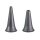 Luxamed Disposable Ear Funnels 10 x 100 pcs, 2 sizes, grey