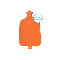 Rubber hot water bag of Sänger, smooth, 3 liter, various colors