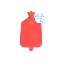 Rubber hot water bag of Sänger, smooth, 3 liter, various colors