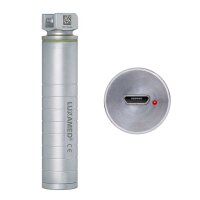 Luxamed F.O. Handle for Laryngoscope, 3,7 V LED, w. Utilities