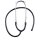 Luxamed Ear Hooks for Stethoscope, Aluminum, Tube, Colours