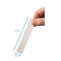 Non-woven Plasters, 20 x 120 mm, white