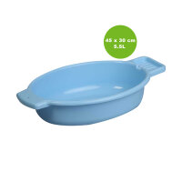 Behrend wash basin, soap tray, oval, 5 liter, 45x30x10cm, colors