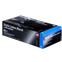 Ampri disposable gloves Black Ninja, powder-free, Size...