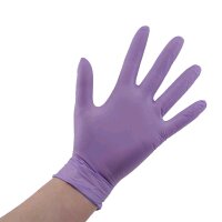 Nitrile Gloves Style Color of Ampri, powder free, size...