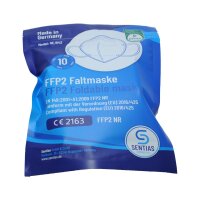 FFP2 breathing mask for folding from sentias, Made in...