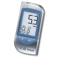 Blood Sugar Meter GL 34 by Beurer, mmol/l or mg/dl, with...