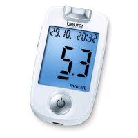 Blood Sugar Meter GL 40 by Beurer, mmol/l or mg/dl