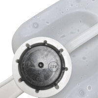 Opener for container of BODE for 2-, 5-, 10-, or 25 liter canister