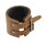 Leather Wrist Strap, 2 Buckles, Liined, Size 16-22