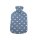 Sänger hot water bottle 2L, knit cover points, colors