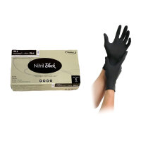 MaiMed nitrile Black Disposable gloves, powder-free,...