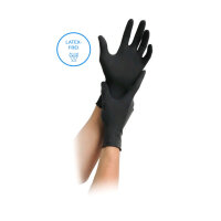 MaiMed nitrile Black Disposable gloves, powder-free,...