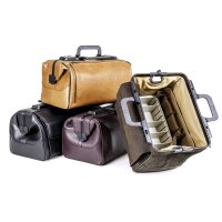 Dürasol Rusticana doctors case, leather, 1 o.2 front...