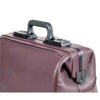 Dürasol Rusticana doctors case, leather, 1 o.2 front pockets