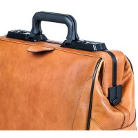Dürasol Rusticana doctors case, leather, 1 o.2 front pockets