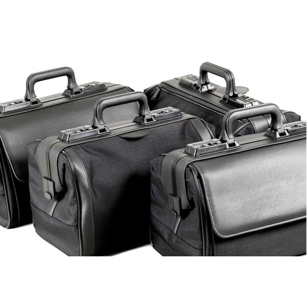Dürasol Rusticana Light doctors bag, black, front pocket / size choice