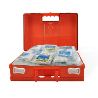First Aid Kit, filled according to DIN norms, different...